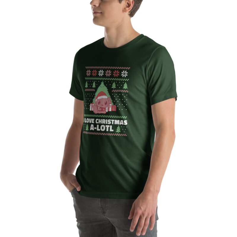 Ich liebe Weihnachten A-Lotl Unisex-T-Shirt