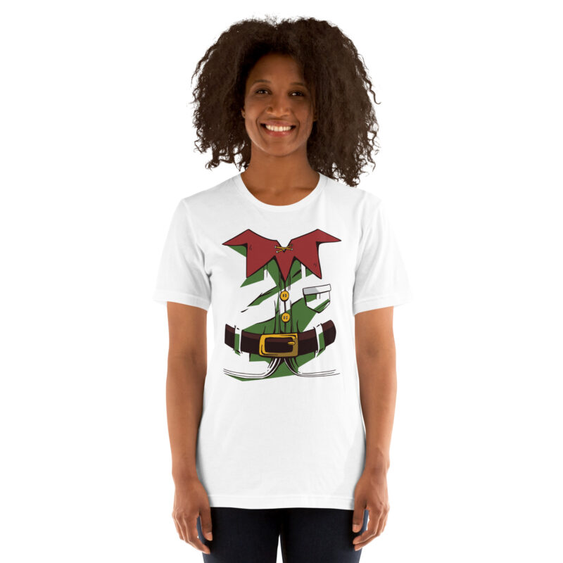 Weihnachtselfen-Kostüm Unisex-T-Shirt