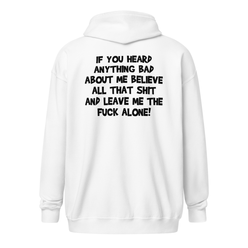 Believe all that shit Unisex-Zip-Hoodie