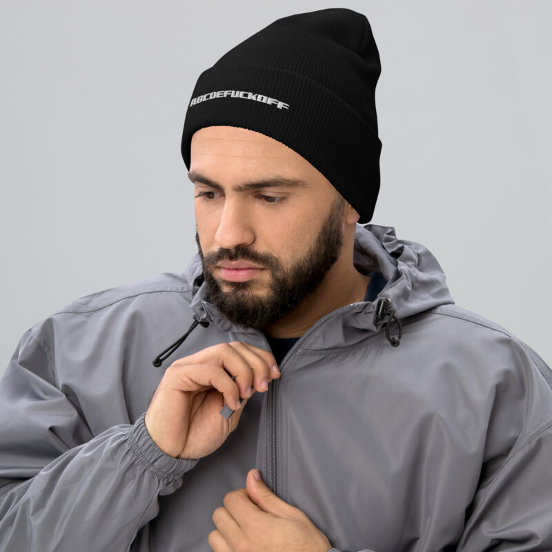 ABCDEFUCKOFF Beanie