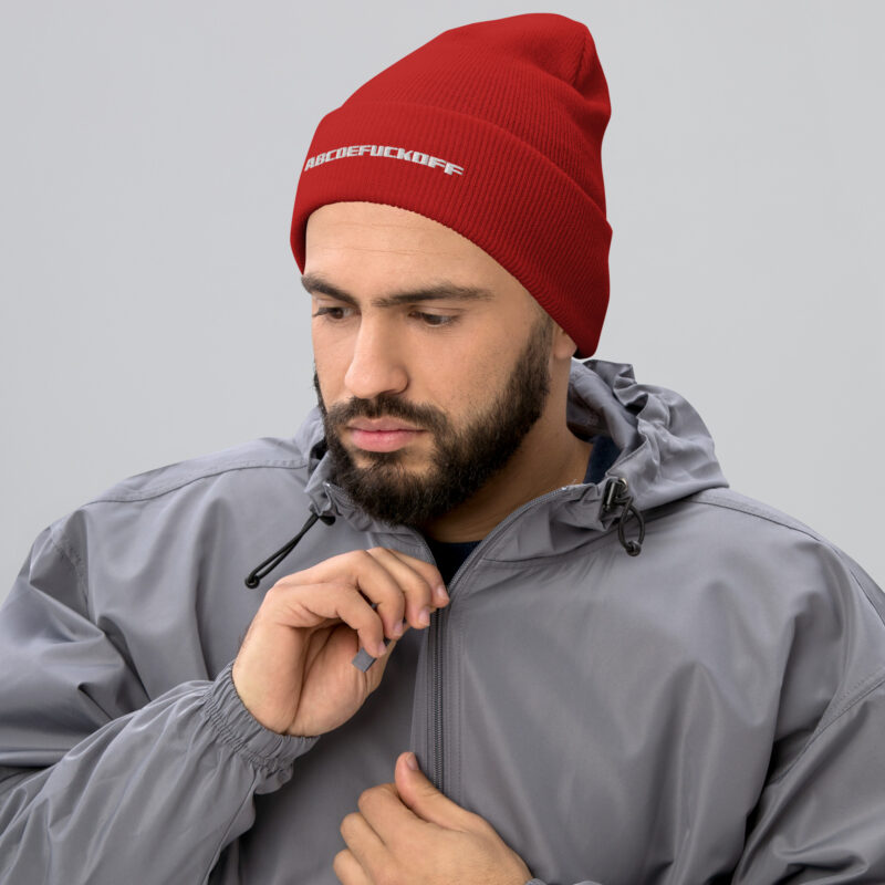 ABCDEFUCKOFF Beanie