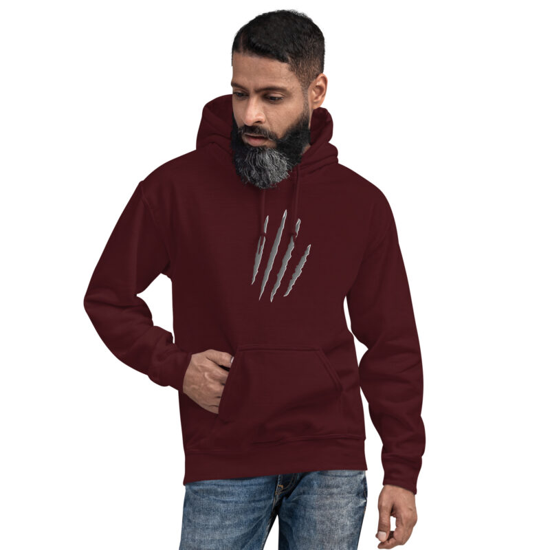 Kratzspuren Unisex-Hoodie