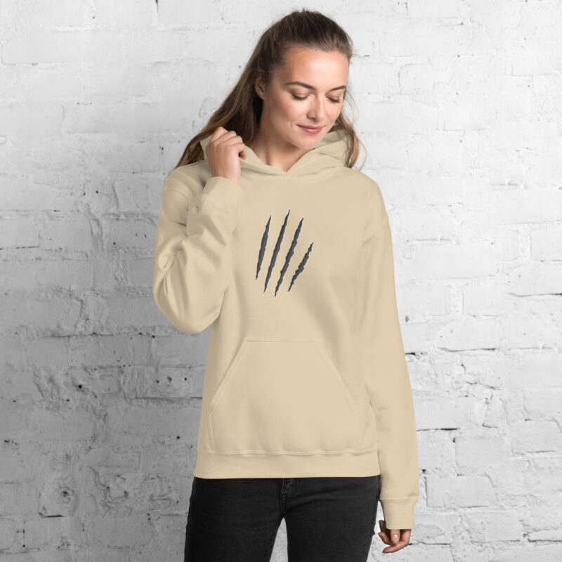 Kratzspuren Unisex-Hoodie