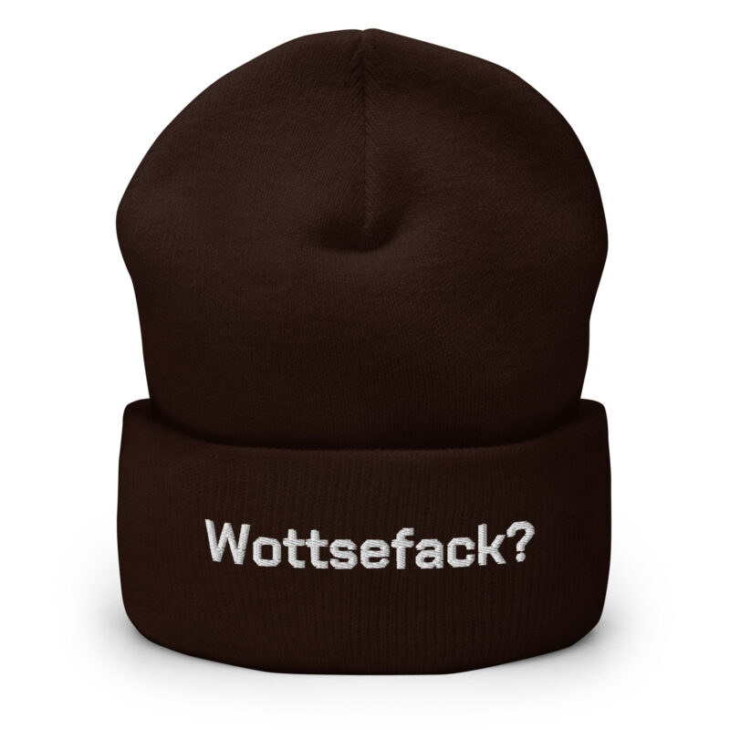 Wottsefack? Beanie