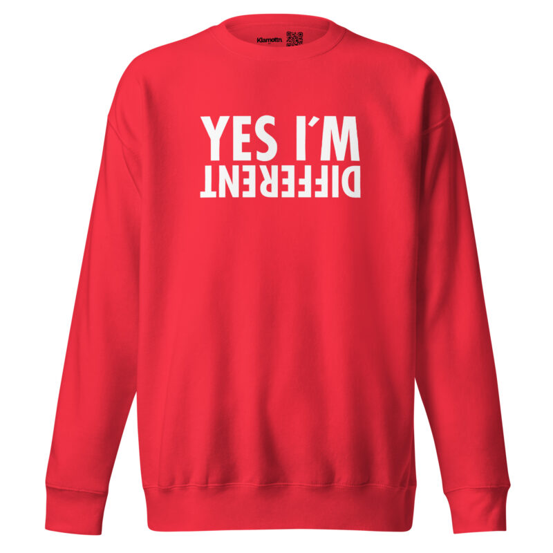 Yes I’m Different Unisex-Sweatshirt