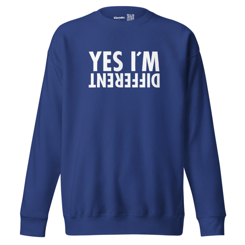 Yes I’m Different Unisex-Sweatshirt