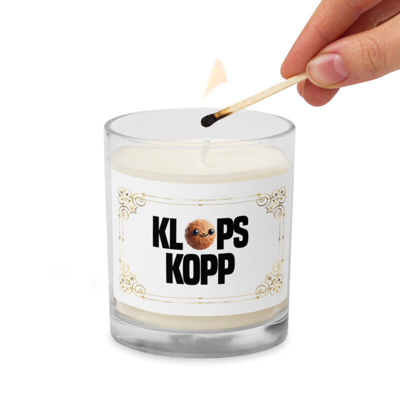 Klops Kopp Sojawachs-Kerze im Glas