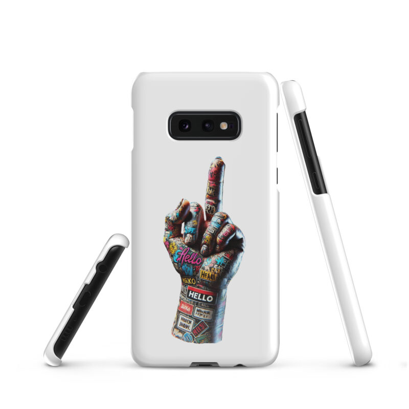 Urban Street Art Style Fick dich Fuck you Graffiti Hand Snapcase Samsung®-Hülle