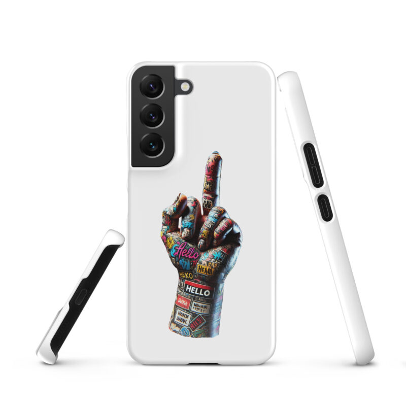 Urban Street Art Style Fick dich Fuck you Graffiti Hand Snapcase Samsung®-Hülle