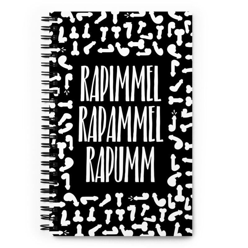 Rapimmel Rapammel Rapumm Spiral-Notizblock