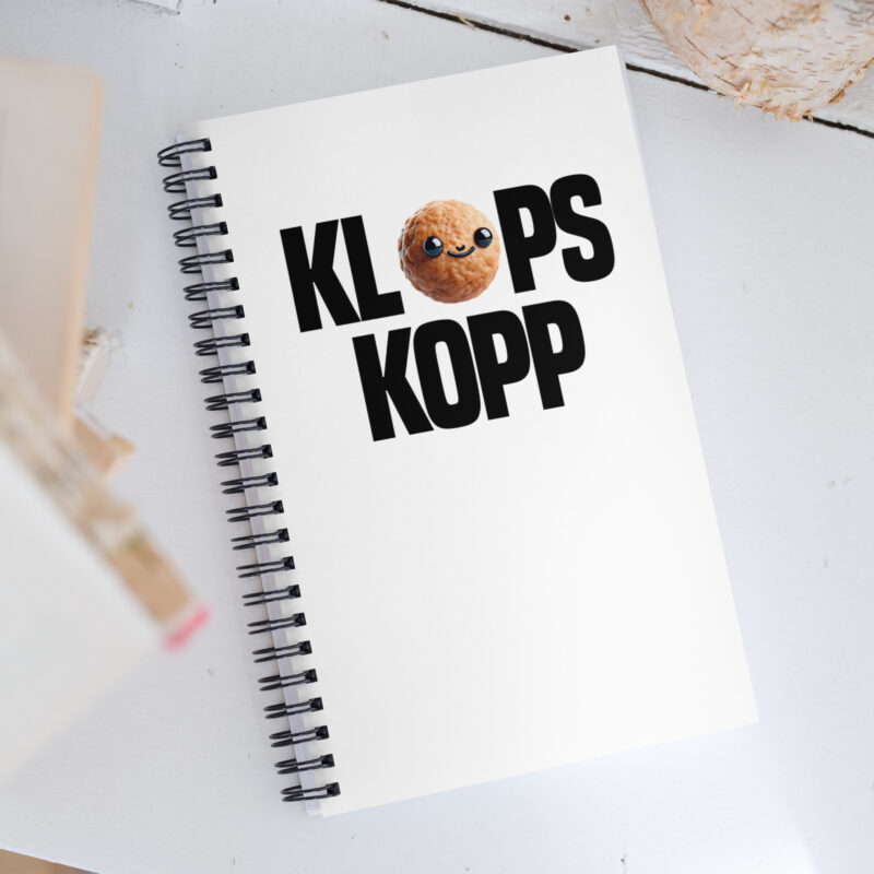 Klops Kopp Spiral-Notizblock