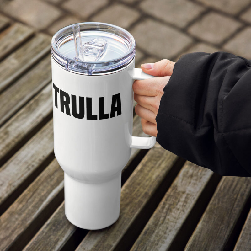 Trulla Reisebecher mit Griff