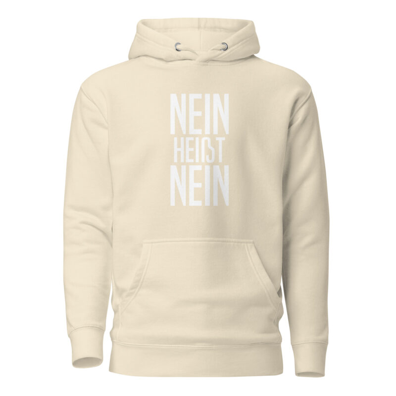 Nein heißt Nein Unisex-Hoodie