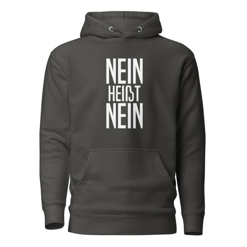 Nein heißt Nein Unisex-Hoodie