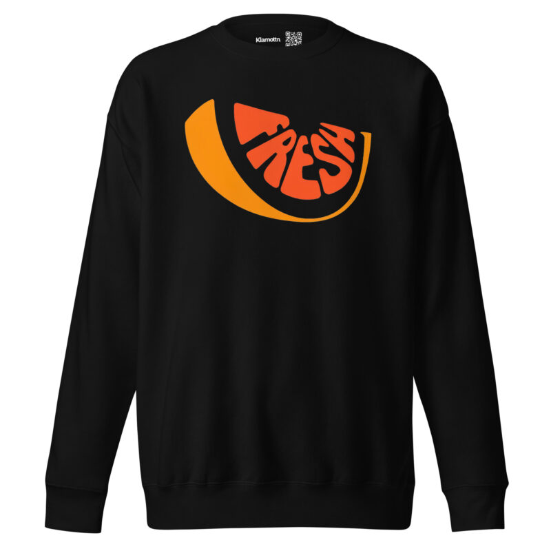 Fresh Orange Unisex-Sweatshirt