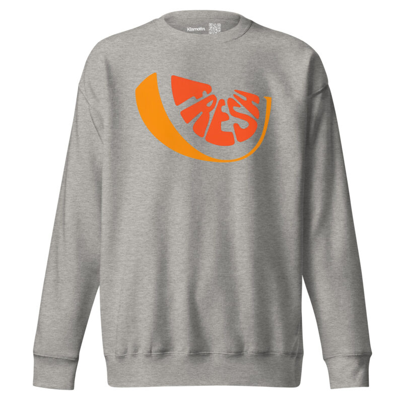 Fresh Orange Unisex-Sweatshirt