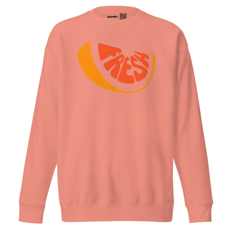 Fresh Orange Unisex-Sweatshirt