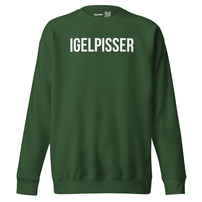 Igelpisser Unisex-Sweatshirt