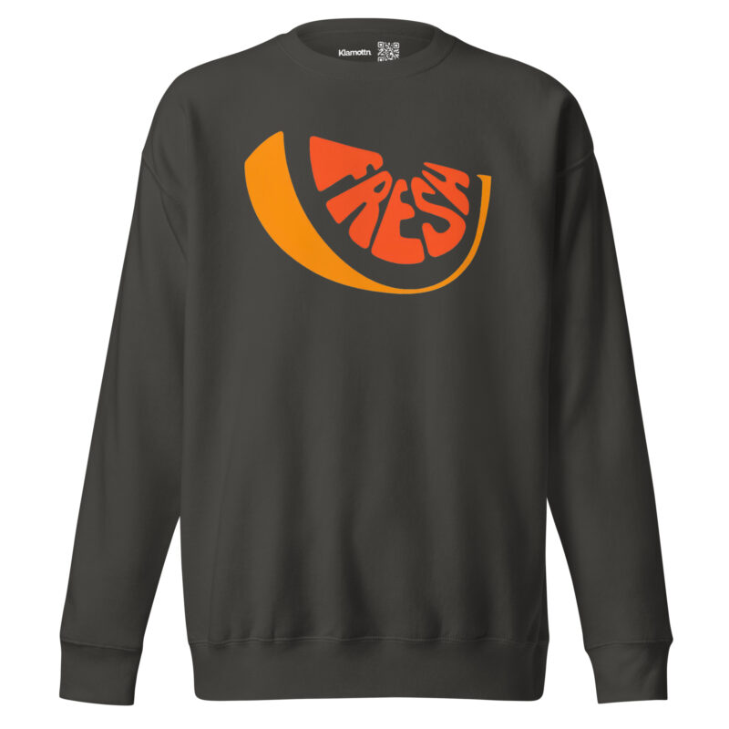 Fresh Orange Unisex-Sweatshirt