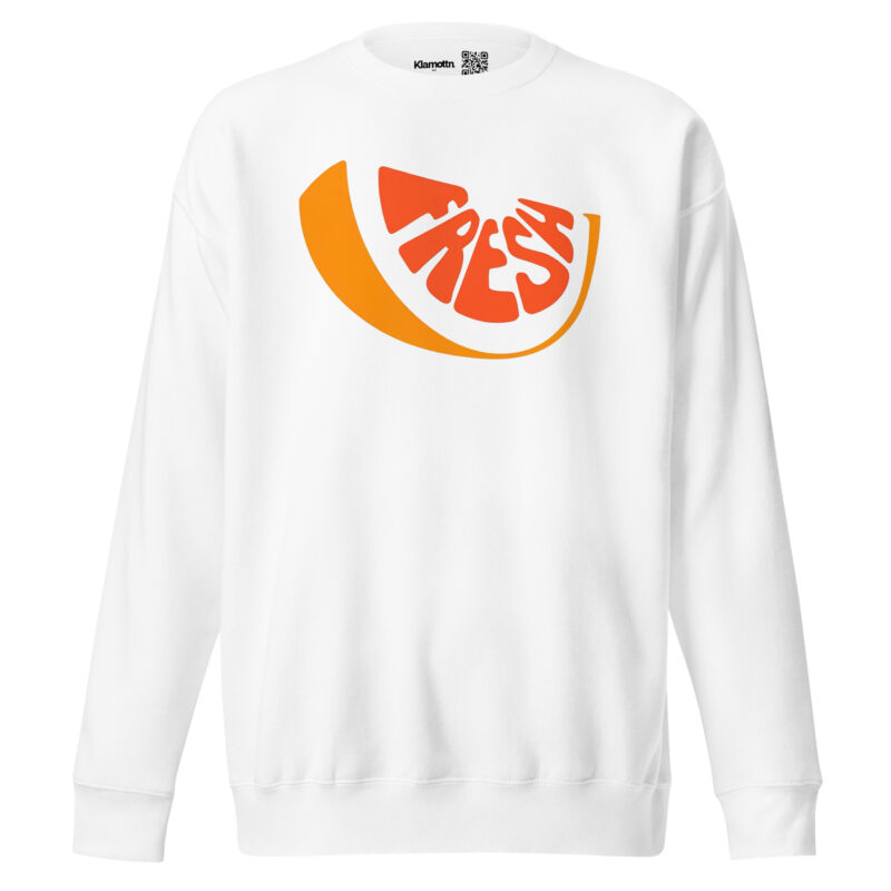 Fresh Orange Unisex-Sweatshirt