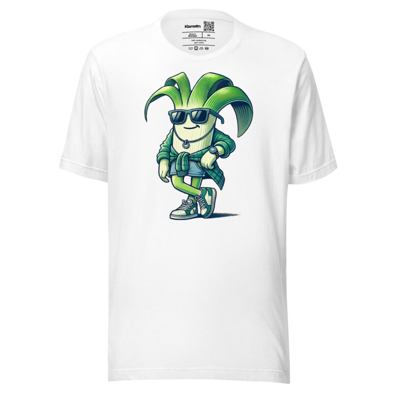 Lauch mit Sonnenbrille Unisex-T-Shirt