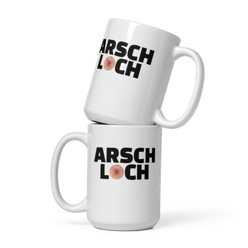 Arschloch Tasse