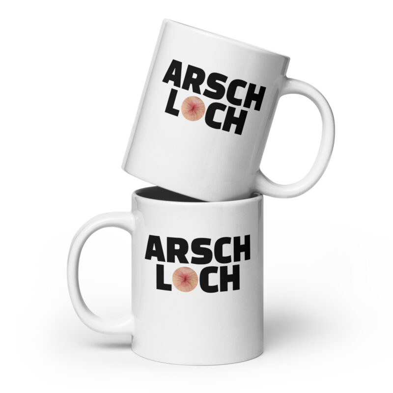 Arschloch Tasse