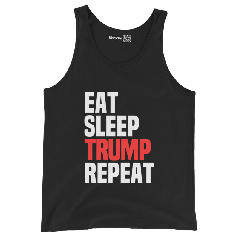 Eat Sleep Trump Repeat Unisex-Tank-Top