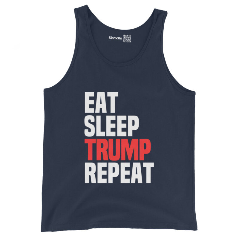 Eat Sleep Trump Repeat Unisex-Tank-Top