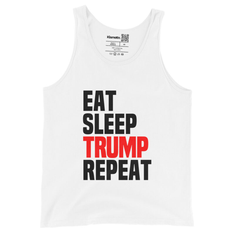 Eat Sleep Trump Repeat Unisex-Tank-Top