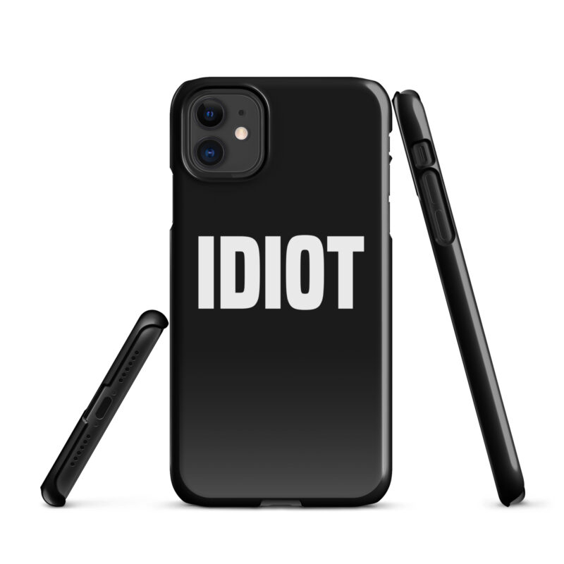 Idiot Snapcase iPhone®-Hülle