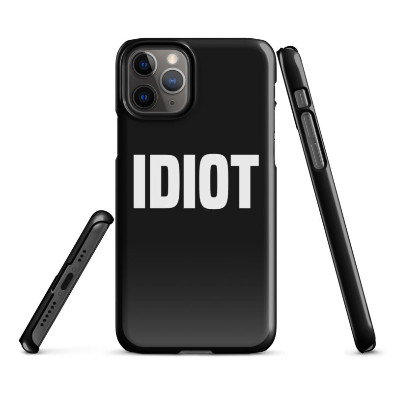 Idiot Snapcase iPhone®-Hülle