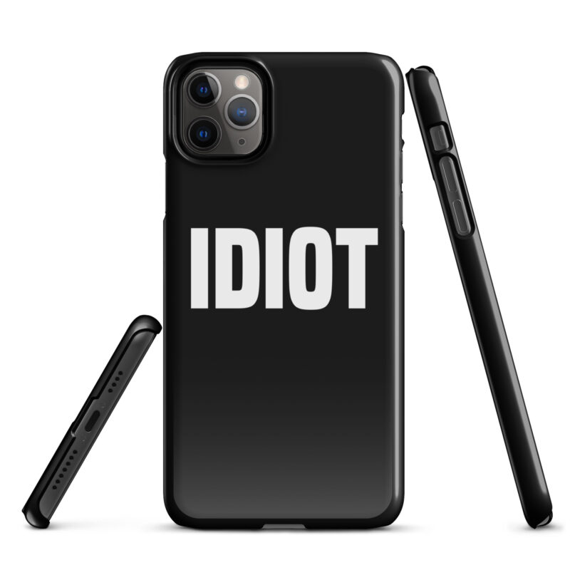 Idiot Snapcase iPhone®-Hülle