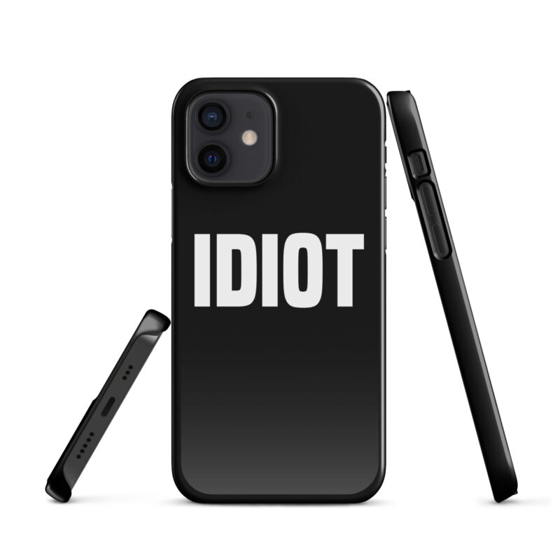 Idiot Snapcase iPhone®-Hülle