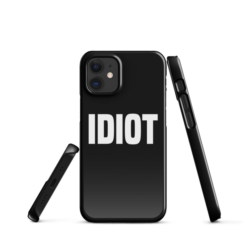 Idiot Snapcase iPhone®-Hülle