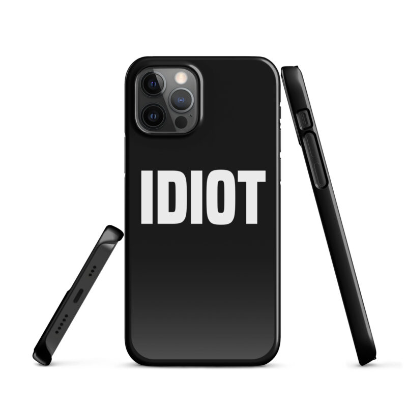 Idiot Snapcase iPhone®-Hülle