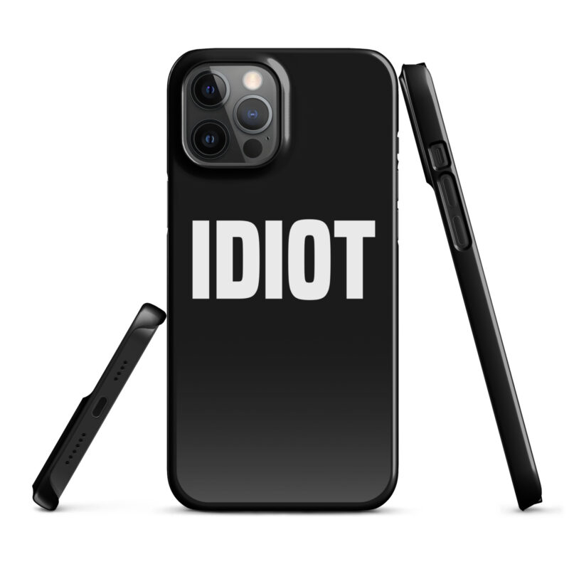 Idiot Snapcase iPhone®-Hülle