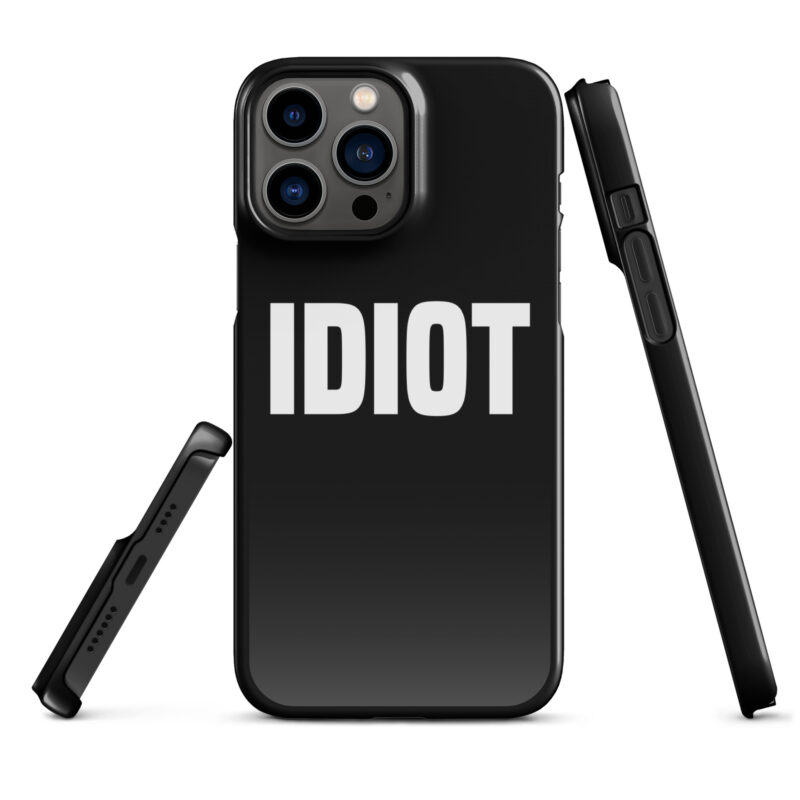 Idiot Snapcase iPhone®-Hülle