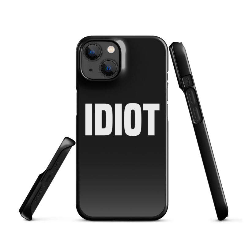 Idiot Snapcase iPhone®-Hülle