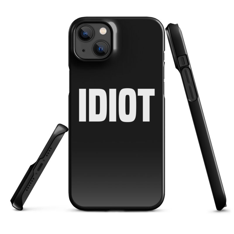 Idiot Snapcase iPhone®-Hülle