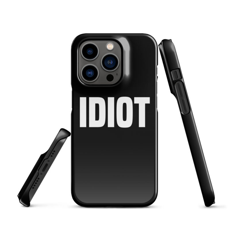 Idiot Snapcase iPhone®-Hülle