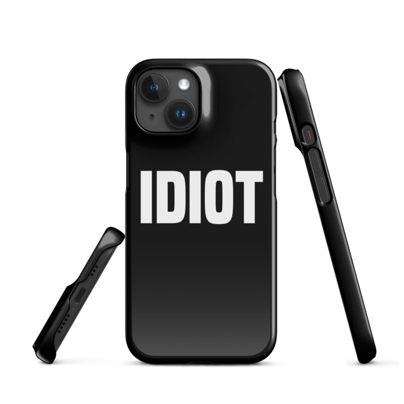 Idiot Snapcase iPhone®-Hülle