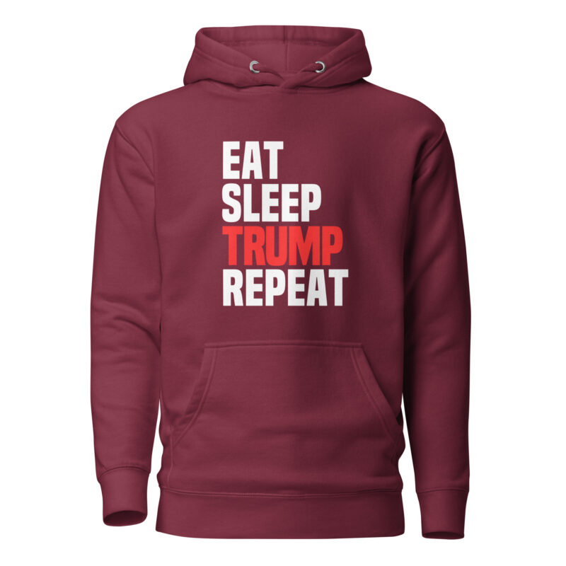 Eat Sleep Trump Repeat Unisex-Hoodie