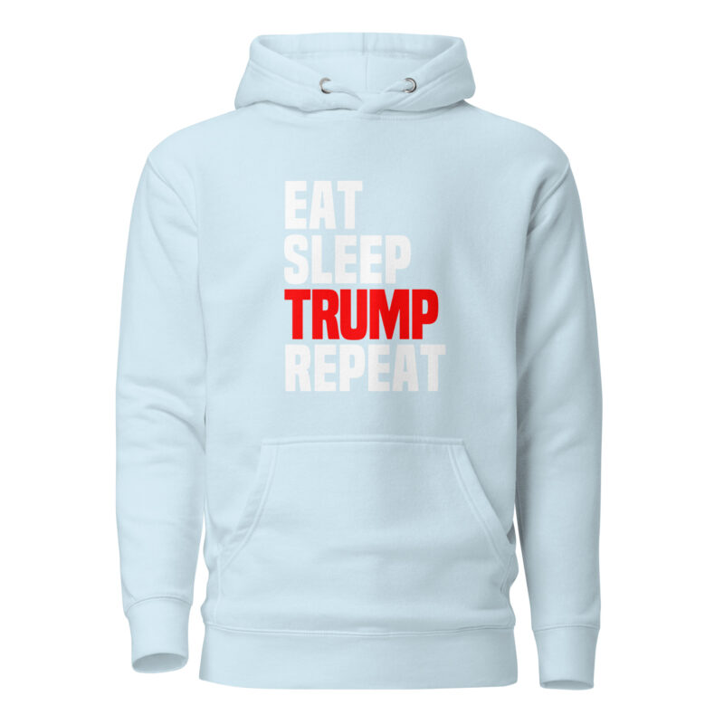 Eat Sleep Trump Repeat Unisex-Hoodie