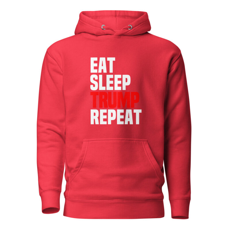 Eat Sleep Trump Repeat Unisex-Hoodie