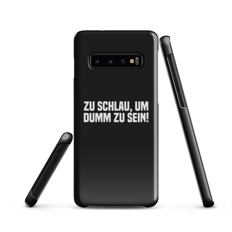 Zu schlau, um dumm zu sein Snapcase Samsung®-Hülle