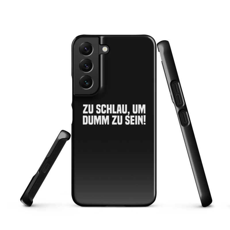 Zu schlau, um dumm zu sein Snapcase Samsung®-Hülle