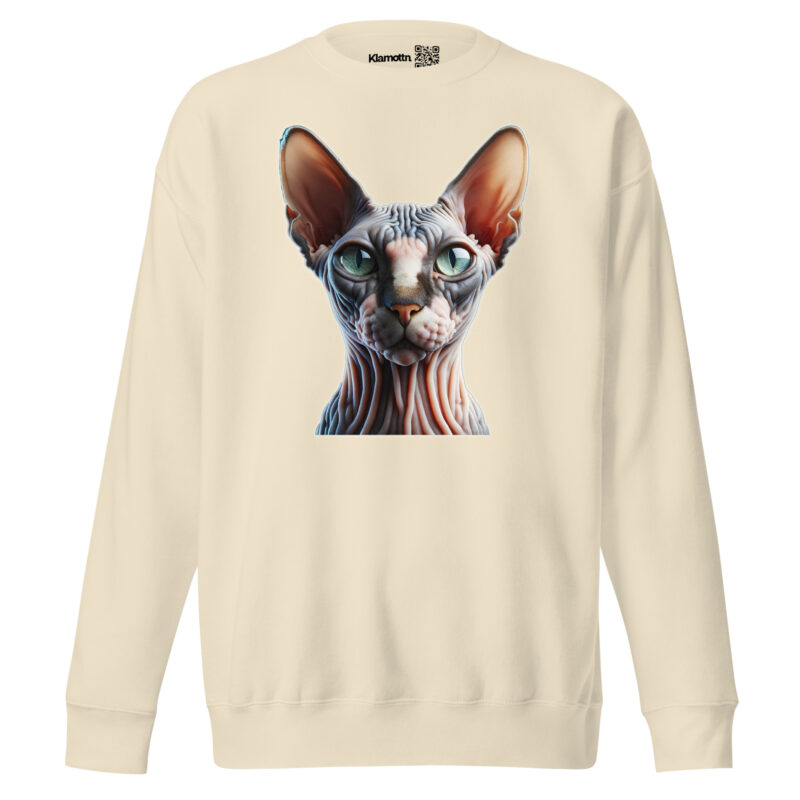 Mystische Sphynx-Katze Unisex-Sweatshirt