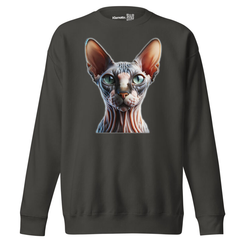 Mystische Sphynx-Katze Unisex-Sweatshirt