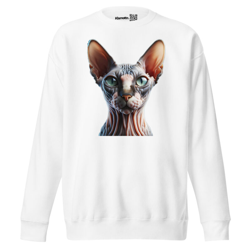 Mystische Sphynx-Katze Unisex-Sweatshirt